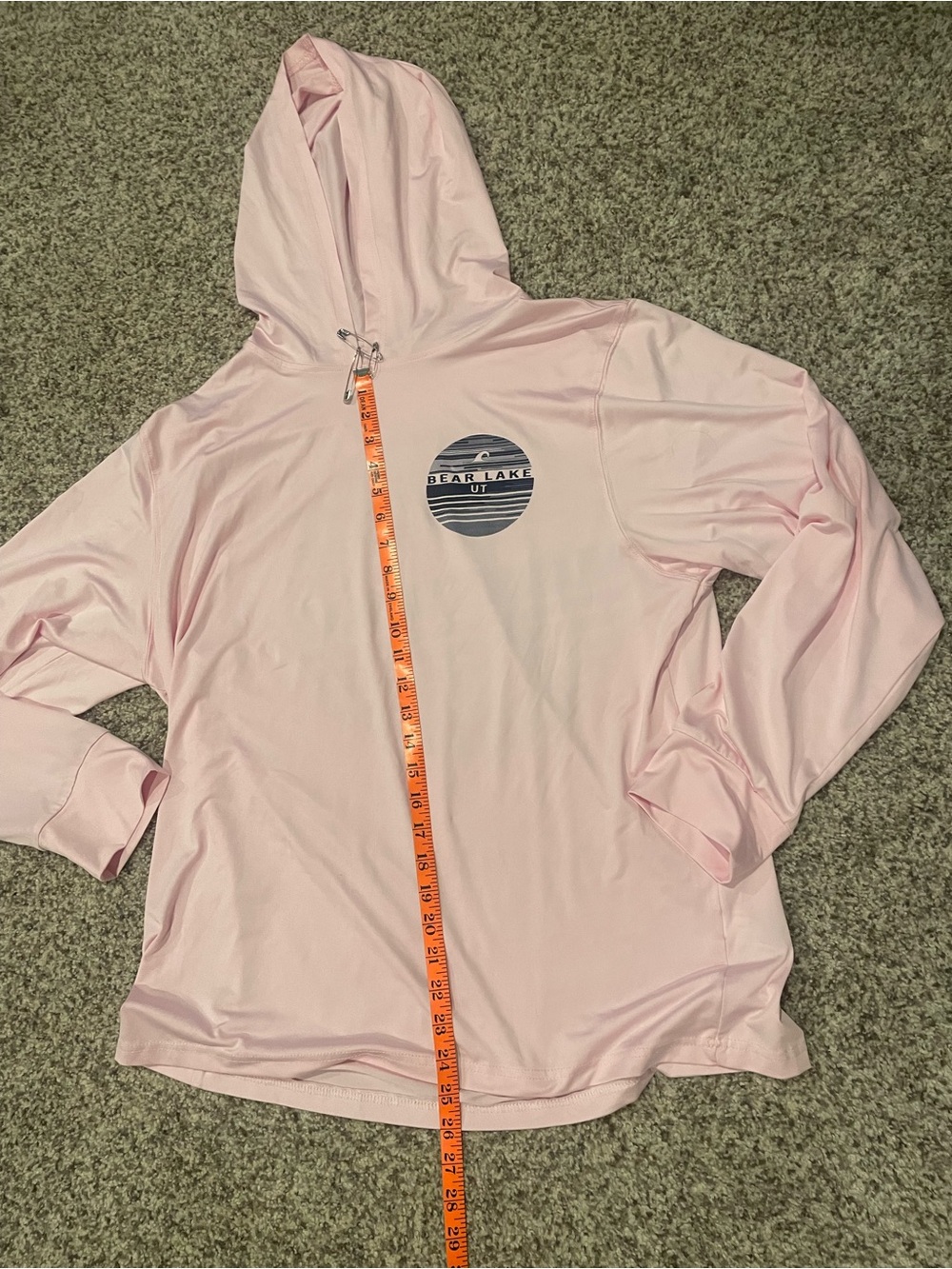 Spicy Tuba Pink Long-Sleeve Hooded Tee - Rash Guard - Picture 6 of 6